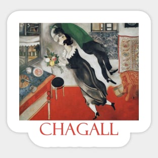 The Birthday by Marc Chagall Sticker